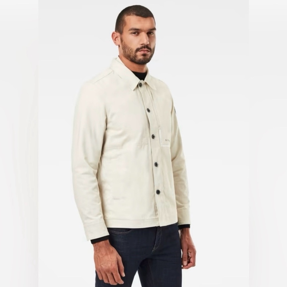 G Star Raw Naval Overshirt AW | Beige I size XL - Picture 3 of 16